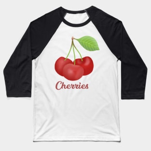 Cherries Baseball T-Shirt